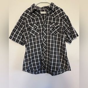 2xl men’s Wrangler button up